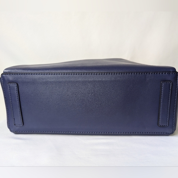 Nine West Gaya Carryall Tote Bag, Blue, EUC - Picture 6 of 11